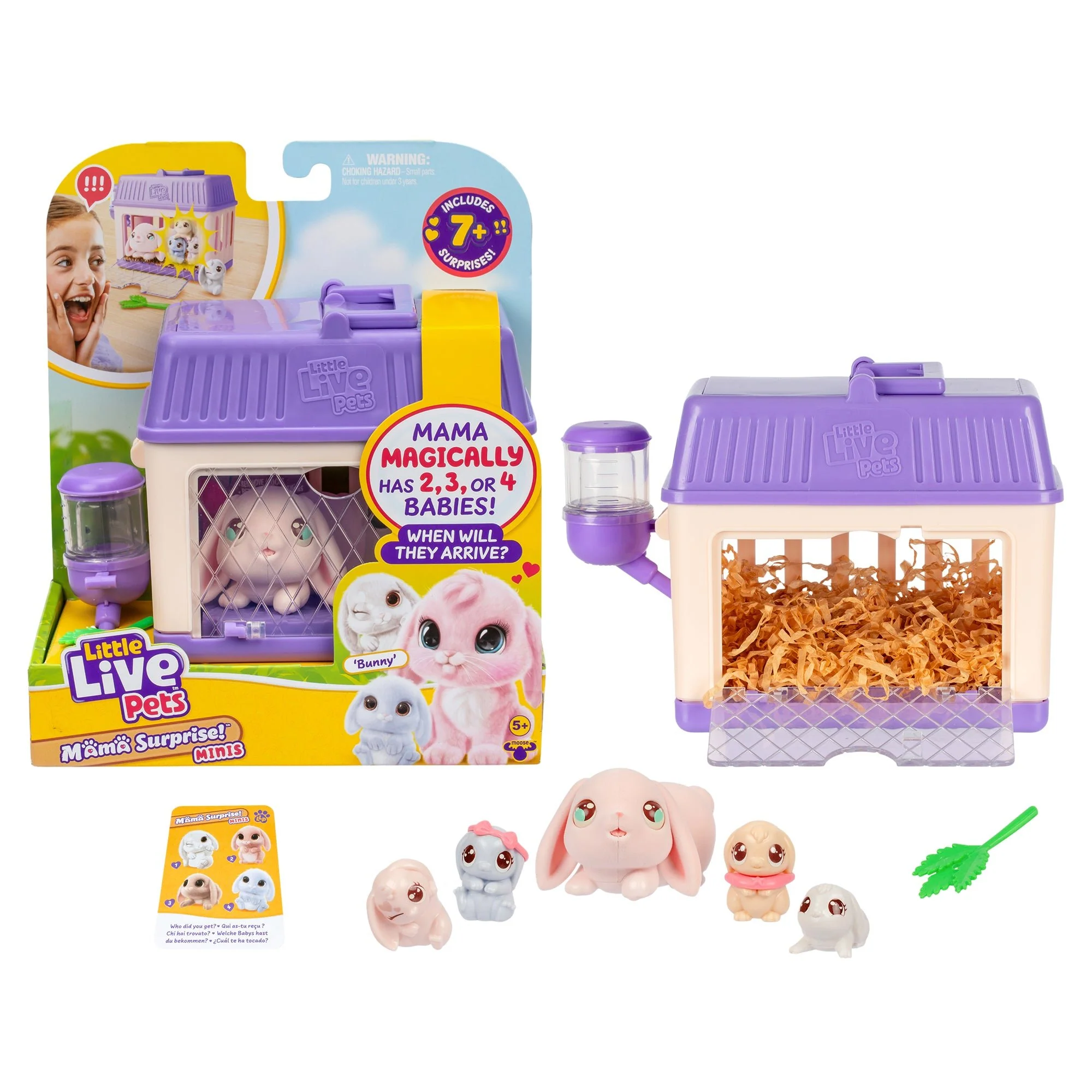 Little Live Pets Mama Surprise Mini Playset Asst