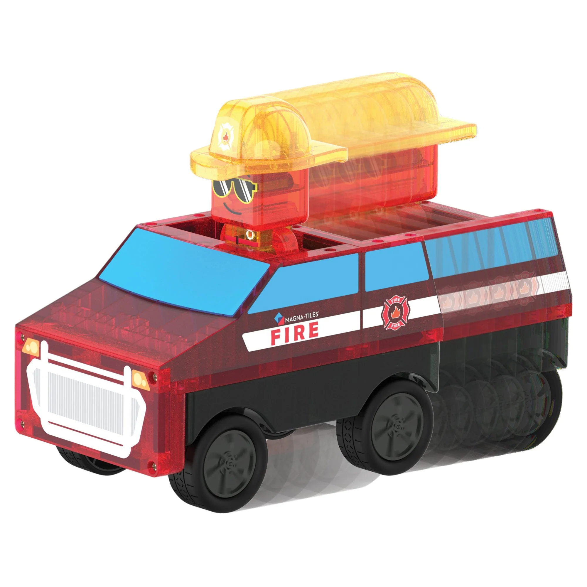 MAGNA-TILES Fire Rescue 27-Piece - Image 3