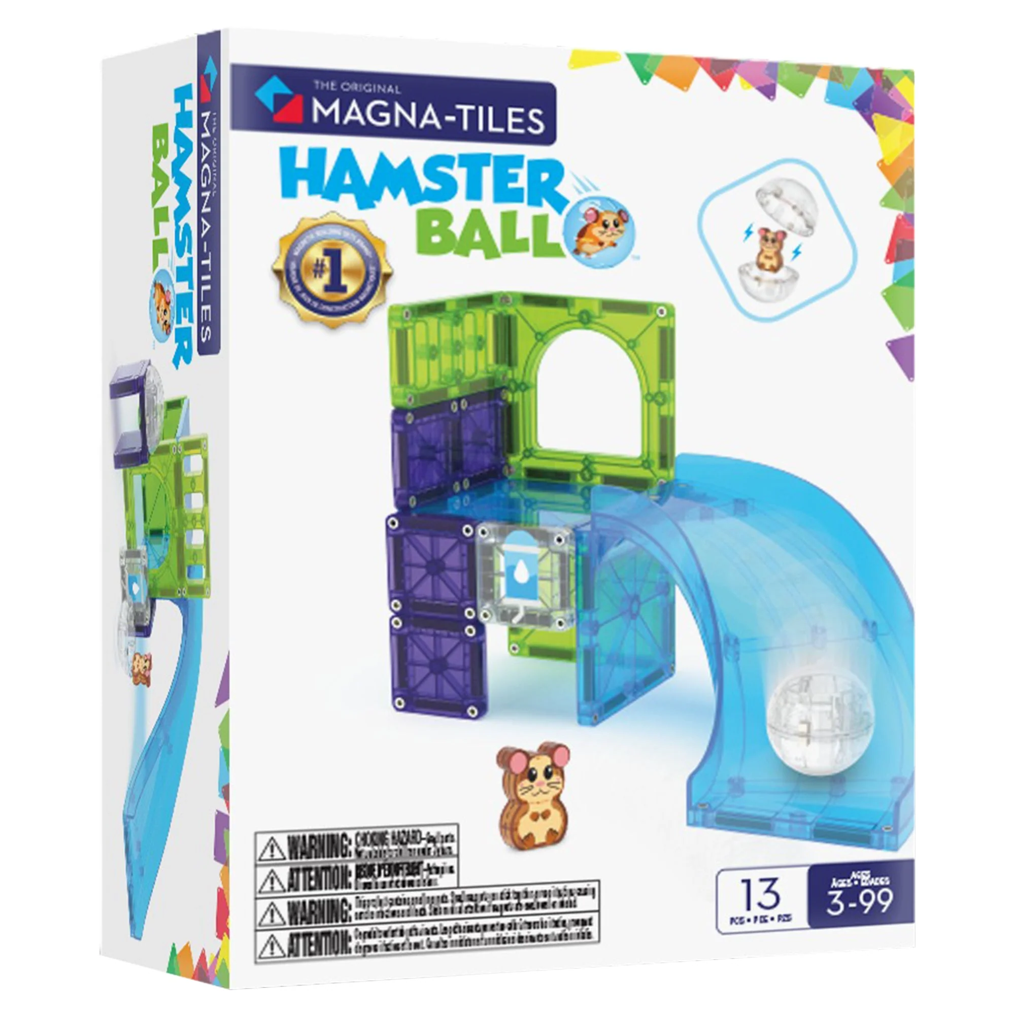 MAGNA-TILES Hamster Ball 13-Piece