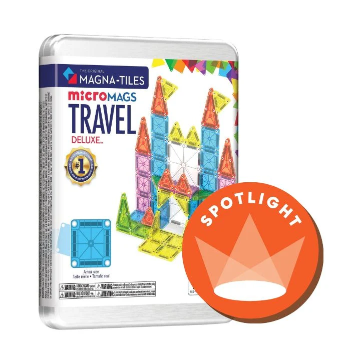MAGNA-TILES Travel Set Deluxe 55-Piece