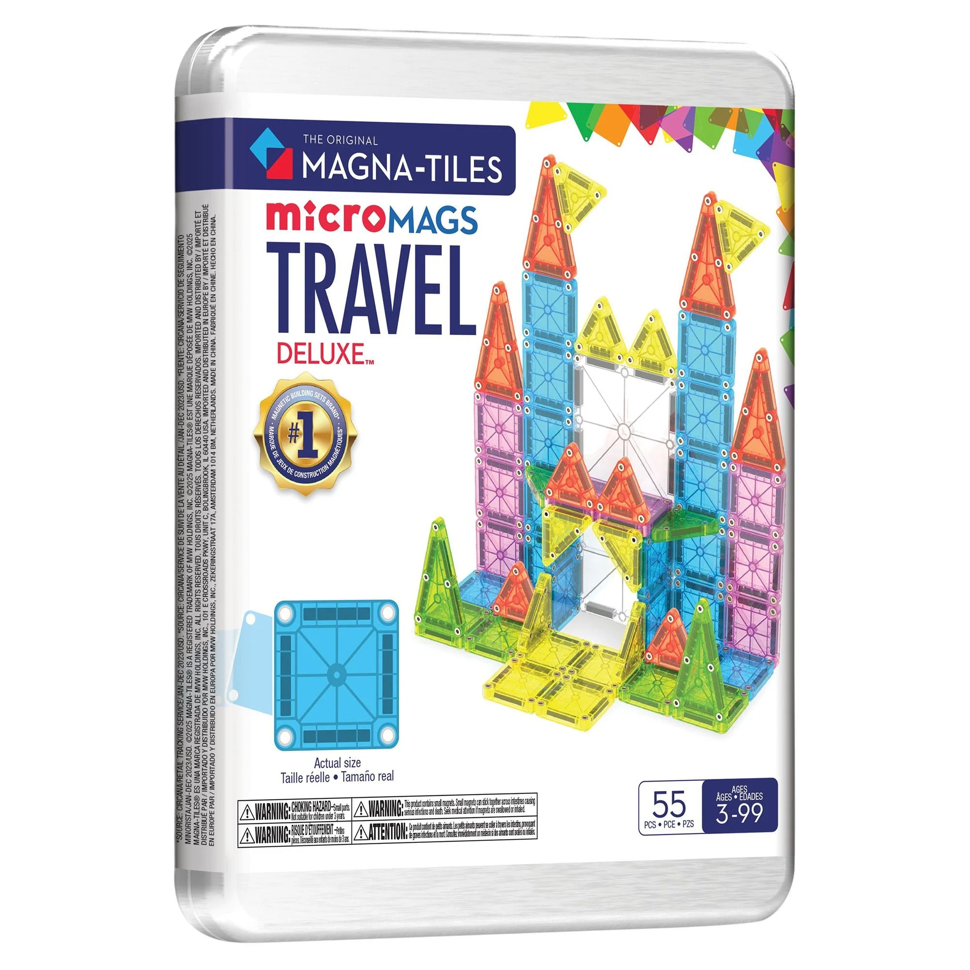 MAGNA-TILES Travel Set Deluxe 55-Piece - Image 2