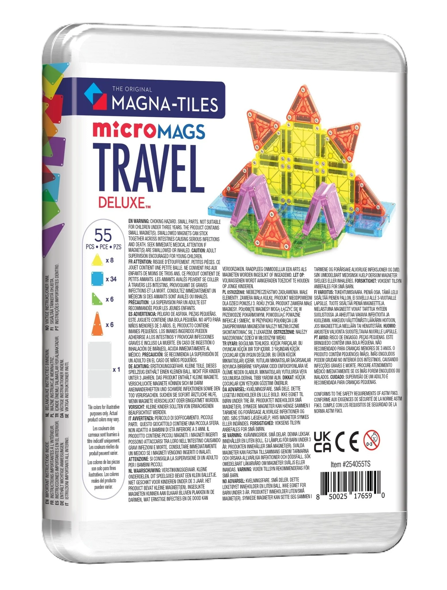 MAGNA-TILES Travel Set Deluxe 55-Piece - Image 4