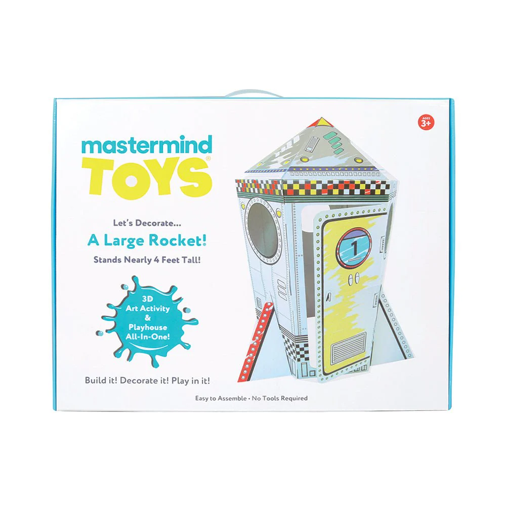 Mastermind Toys Let's Decorate A Large Rocket - Image 6