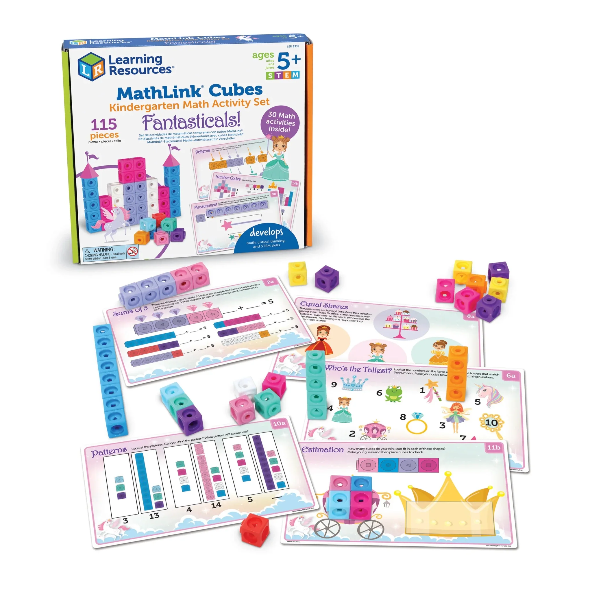 MathLink® Cube Activity Set - Fantasticals