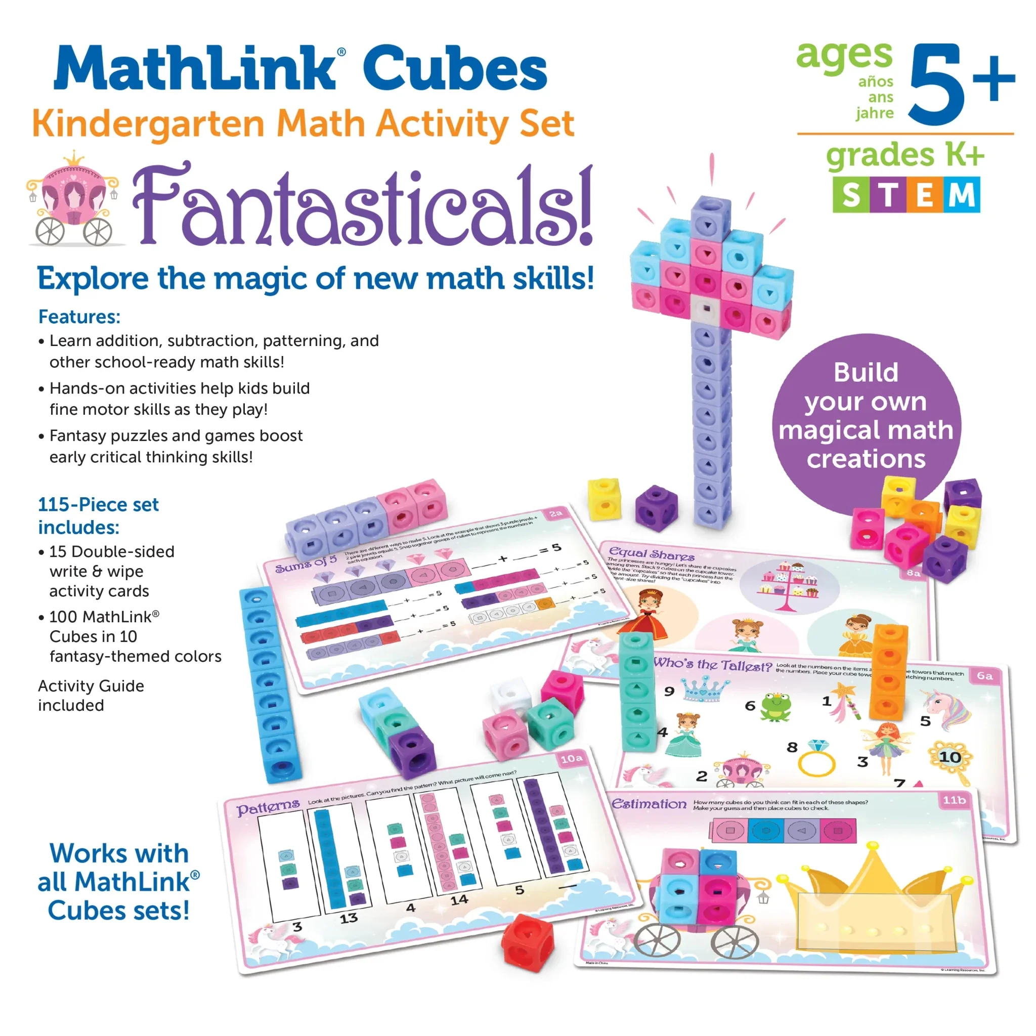 MathLink® Cube Activity Set - Fantasticals - Image 5