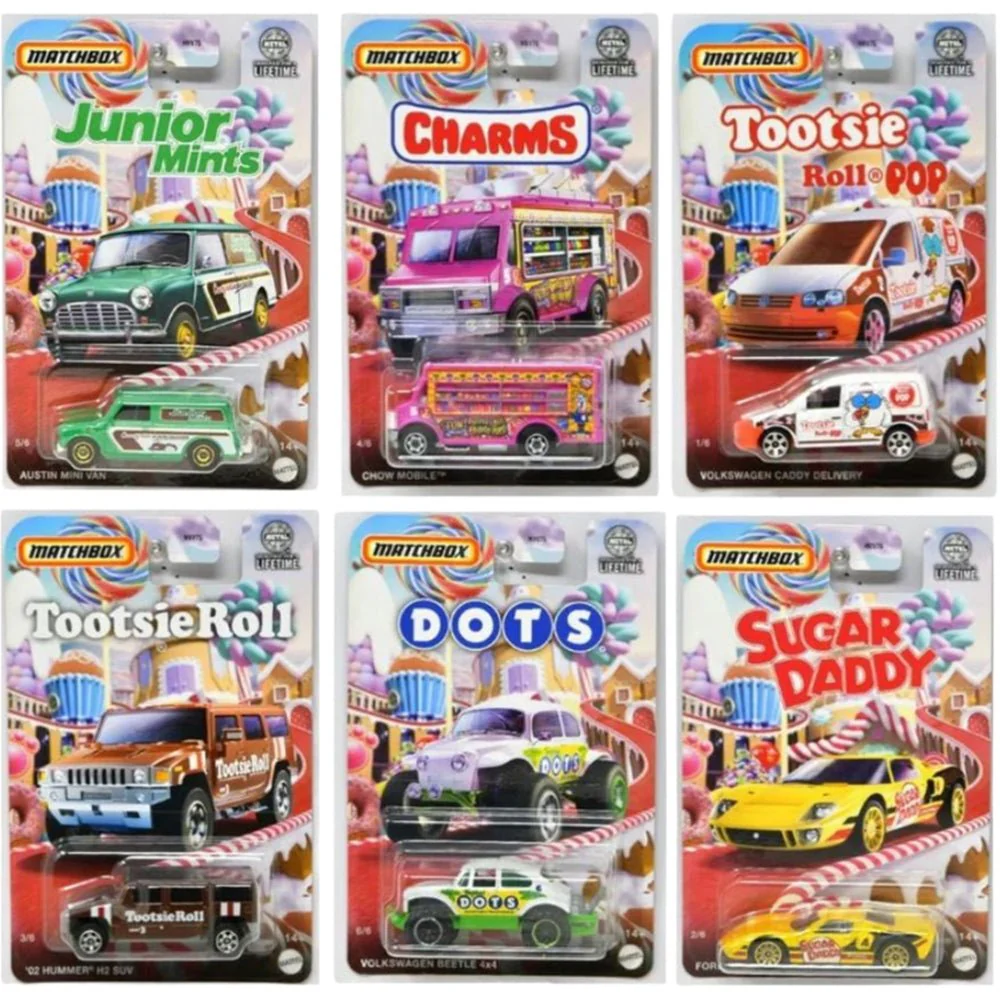Matchbox Cars Candy Series 1:64 Assorted
