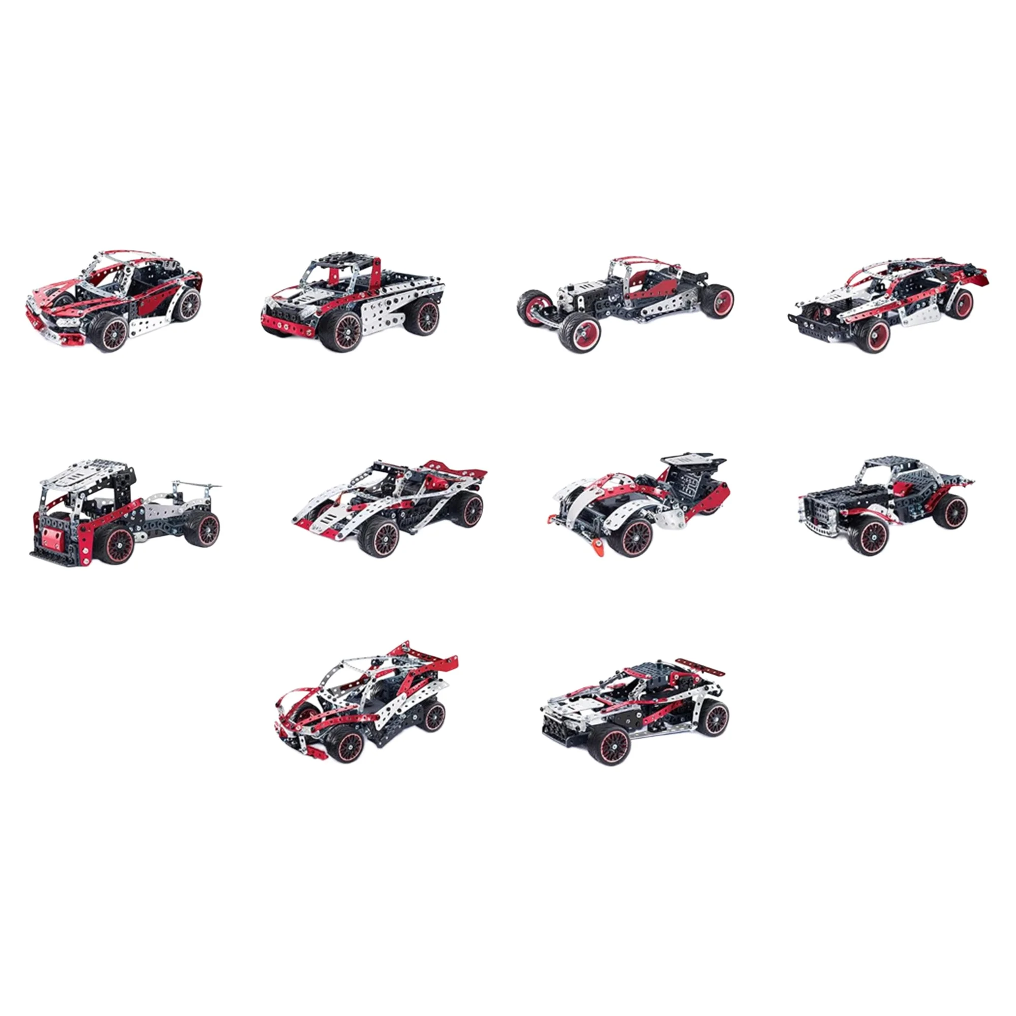 Meccano 25 Multi Model Set - Supercar - Image 2