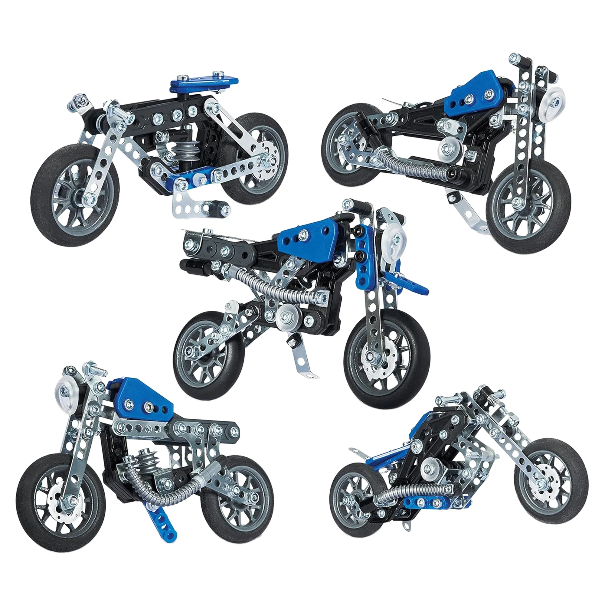 Meccano 5 Multi Model Set - Motorcycles - Image 2