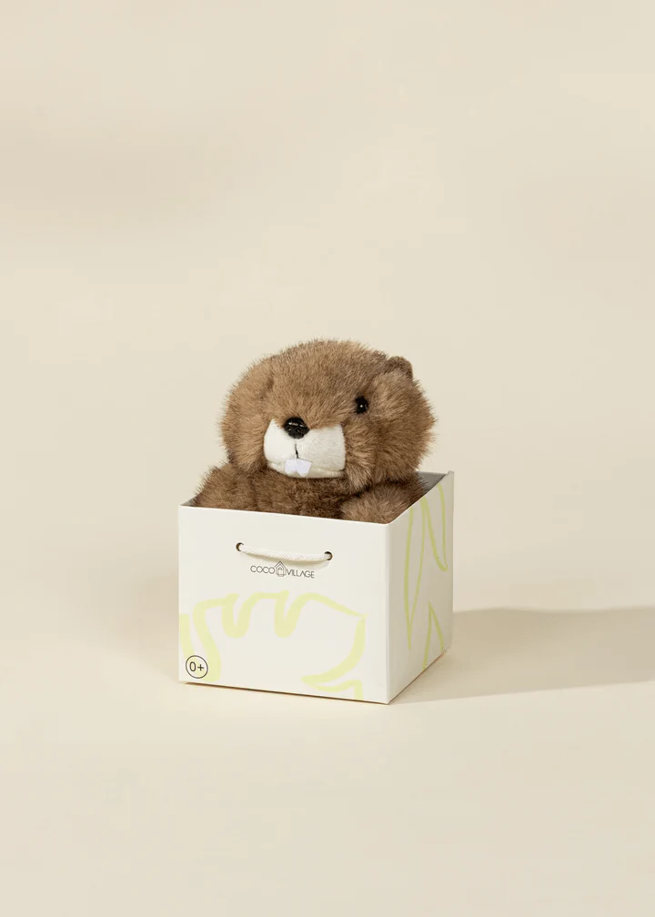Mini Gift Plush Toy Brown Otter