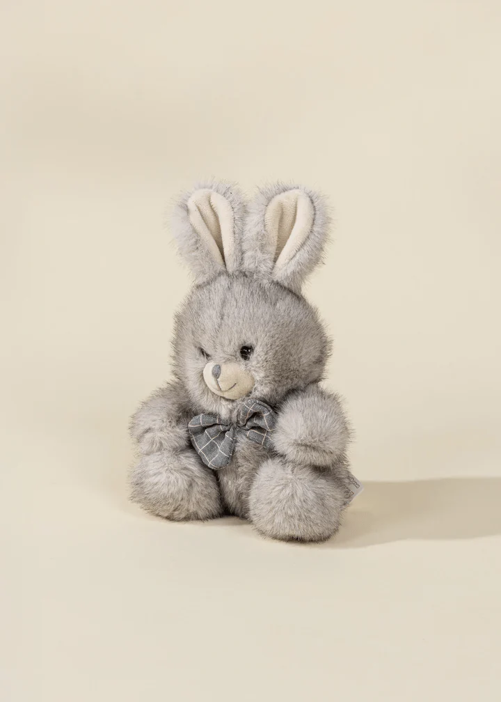 Mini Gift Plush Toy Grey Rabbit - Image 2