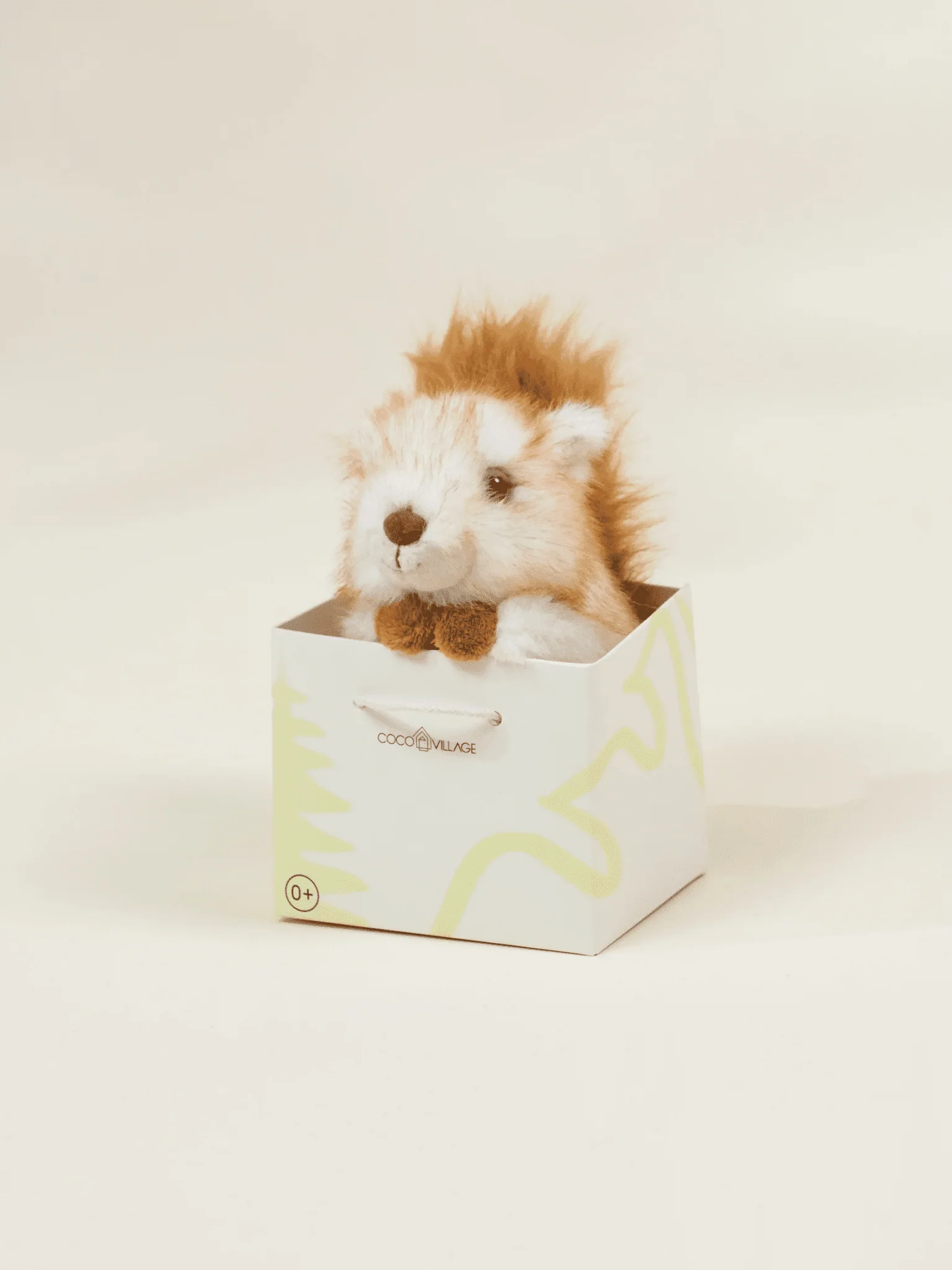 Coco Village Mini Gift Plush Toy - Light brown Squirrel - Image 2