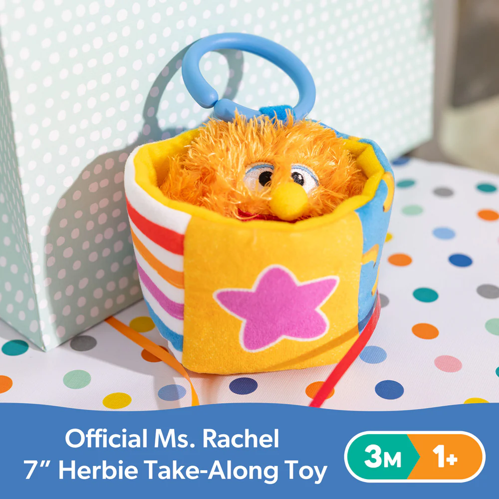 Ms. Rachel Herbie Sensory Take a Long Toy - Image 14