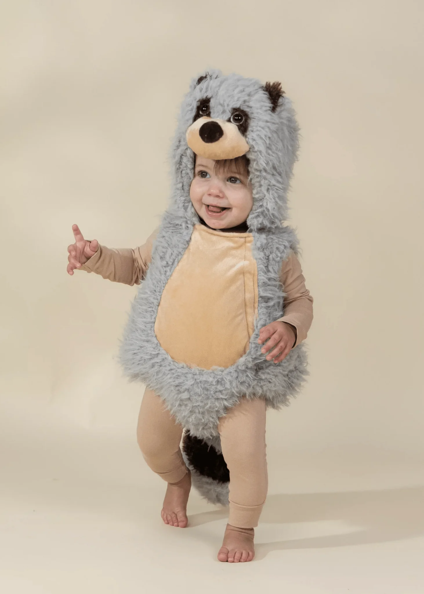 Coco Village My First Raccoon Body Costume 6-12M