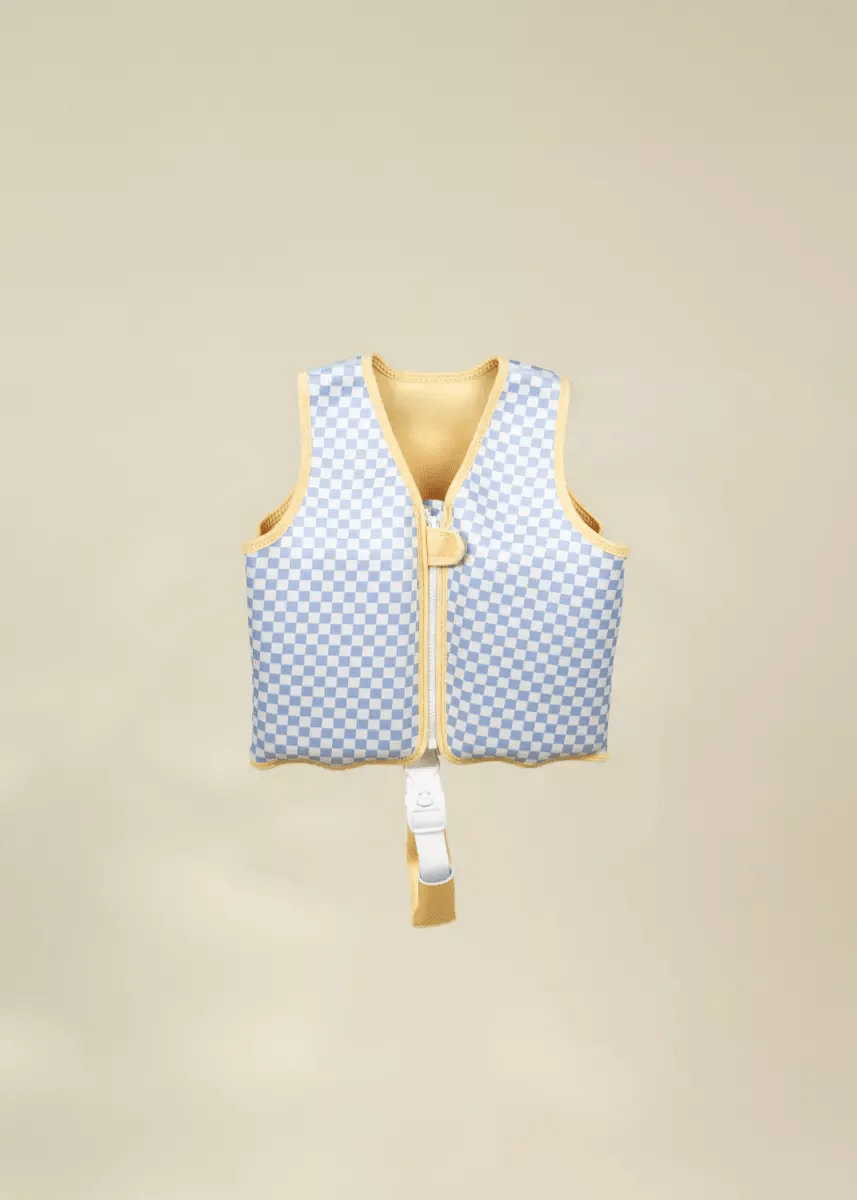 Neoprene Kids Swimming Vest – Ocean (2–3Y)