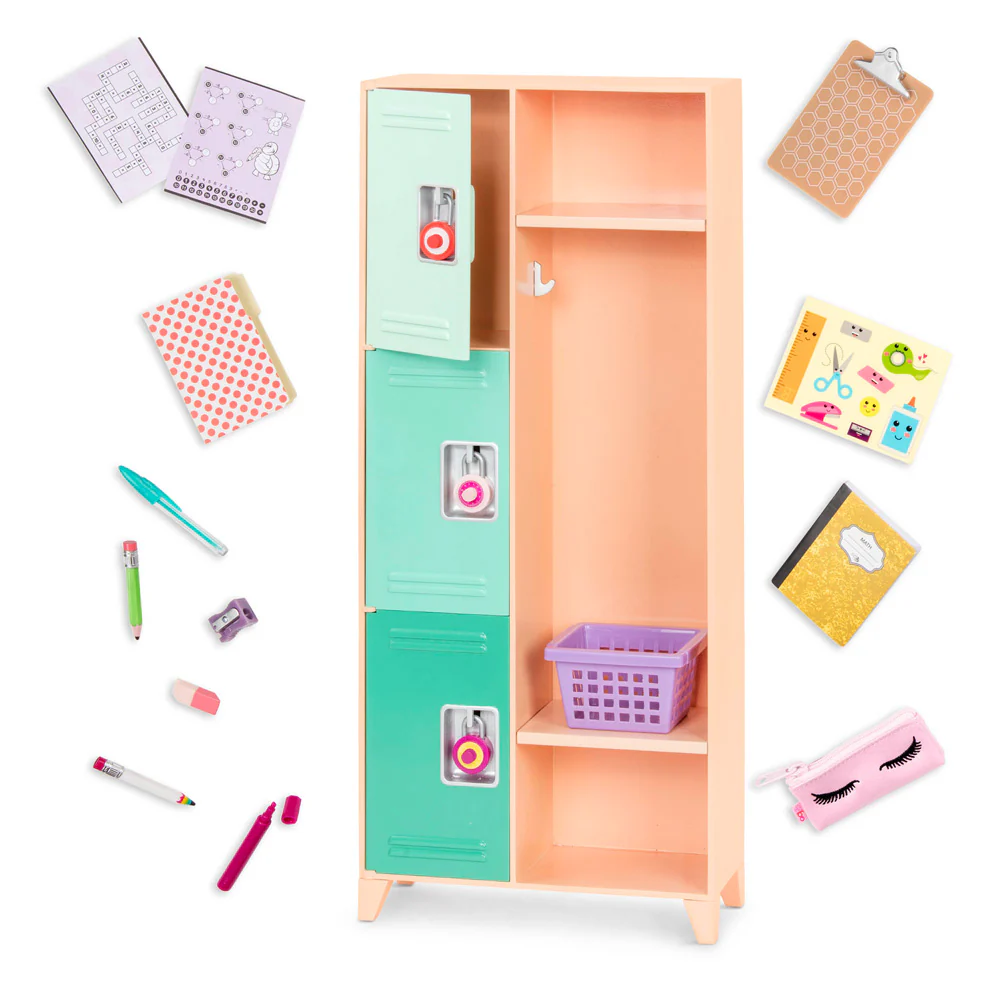 Our Generation Deluxe School Locker Set - Image 3