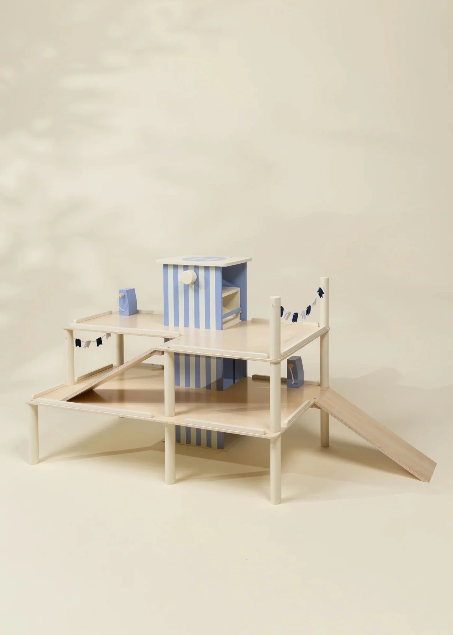 Coco Village Oversized Wooden Parking Garage Playset - Image 2
