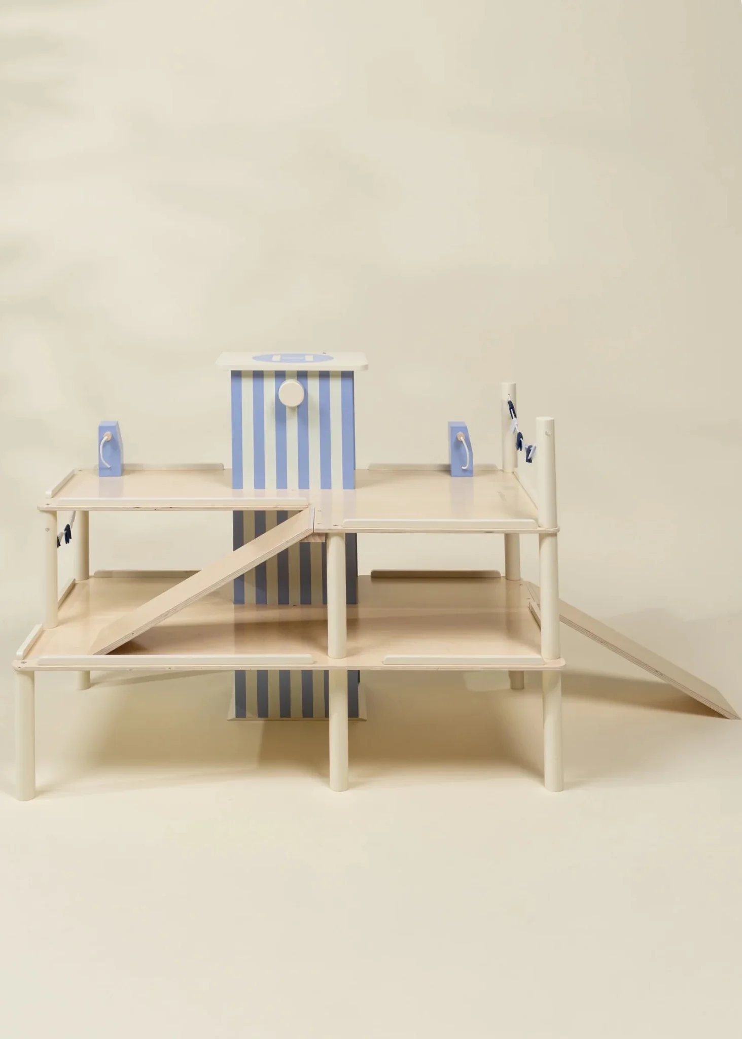 Coco Village Oversized Wooden Parking Garage Playset - Image 3