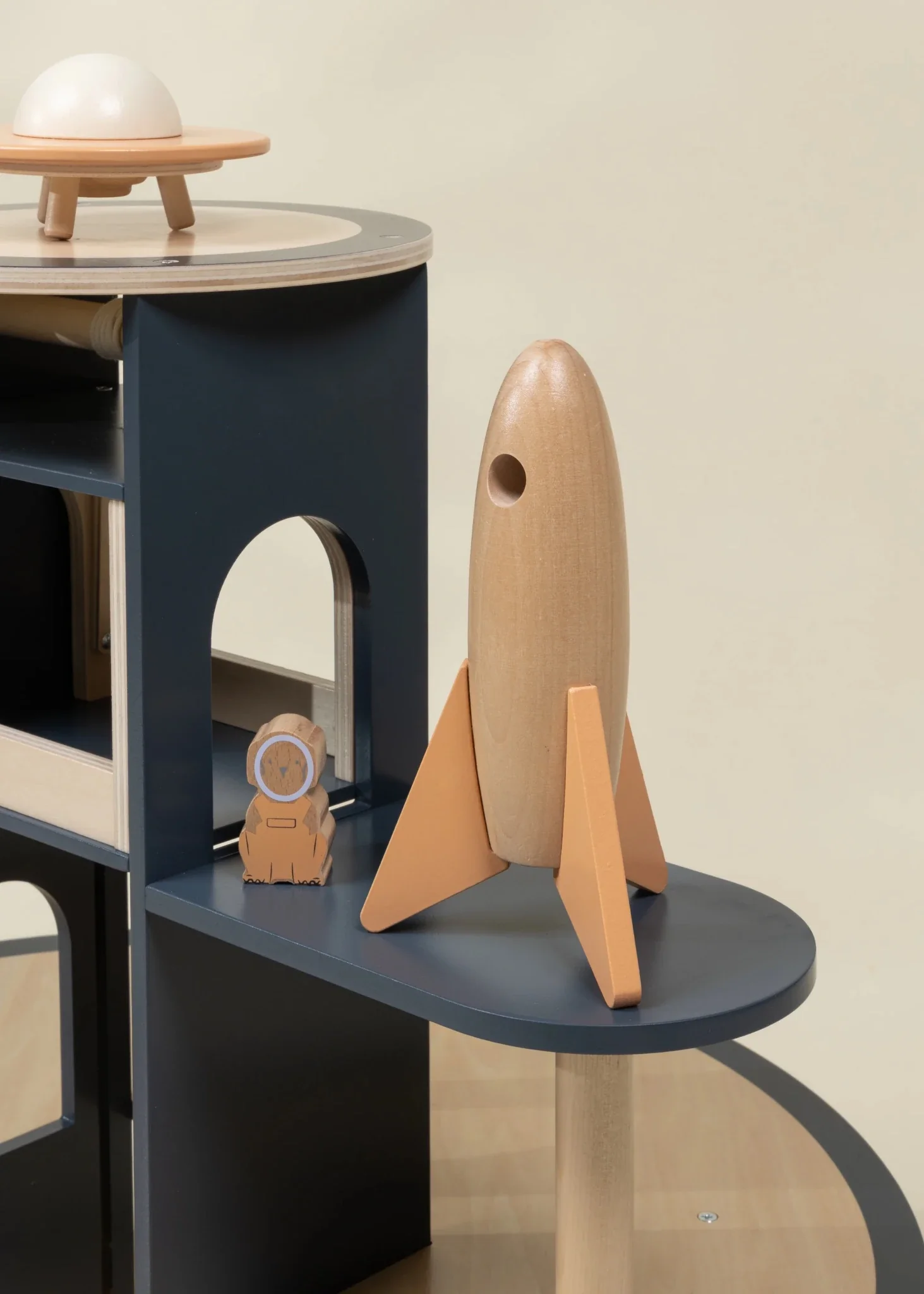 Coco Village Oversized Wooden Space Station Playset - Image 4