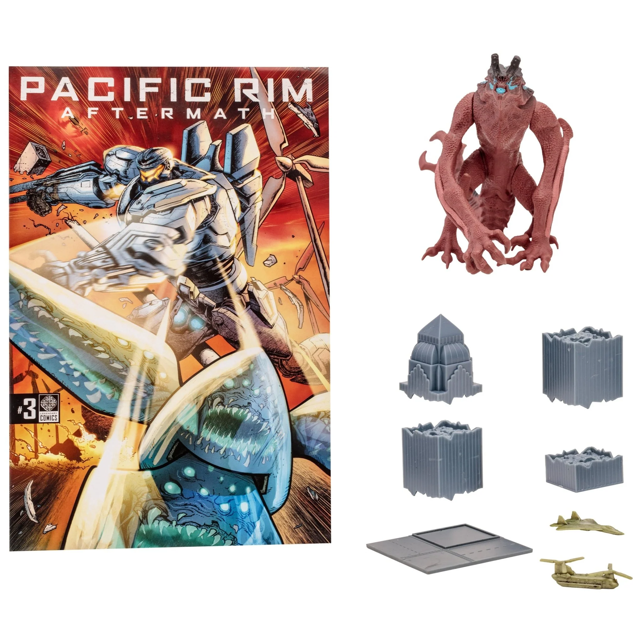 Pacific Rim Kaiju Figures with Comic WV1 - Otachi - Image 2