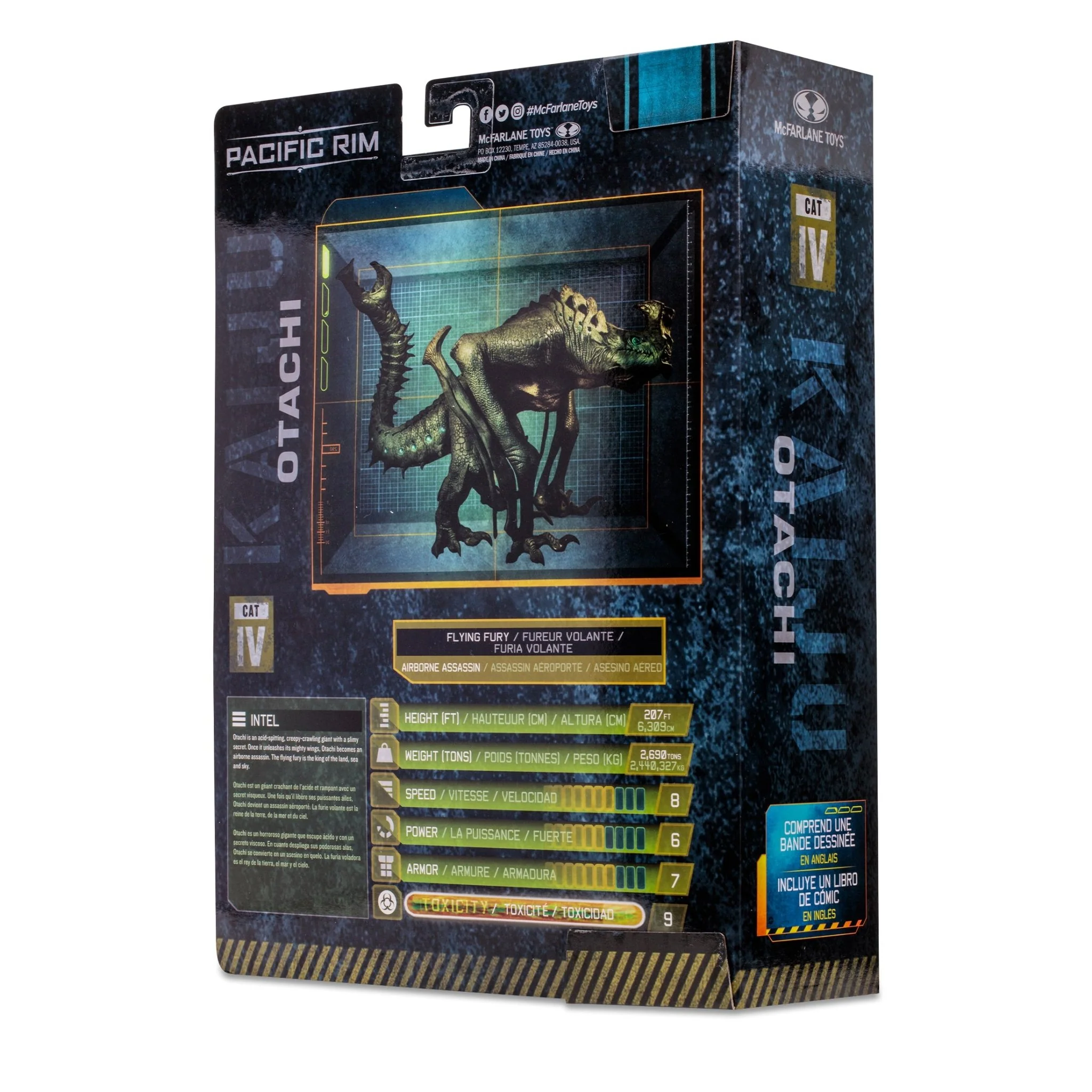 Pacific Rim Kaiju Figures with Comic WV1 - Otachi - Image 5