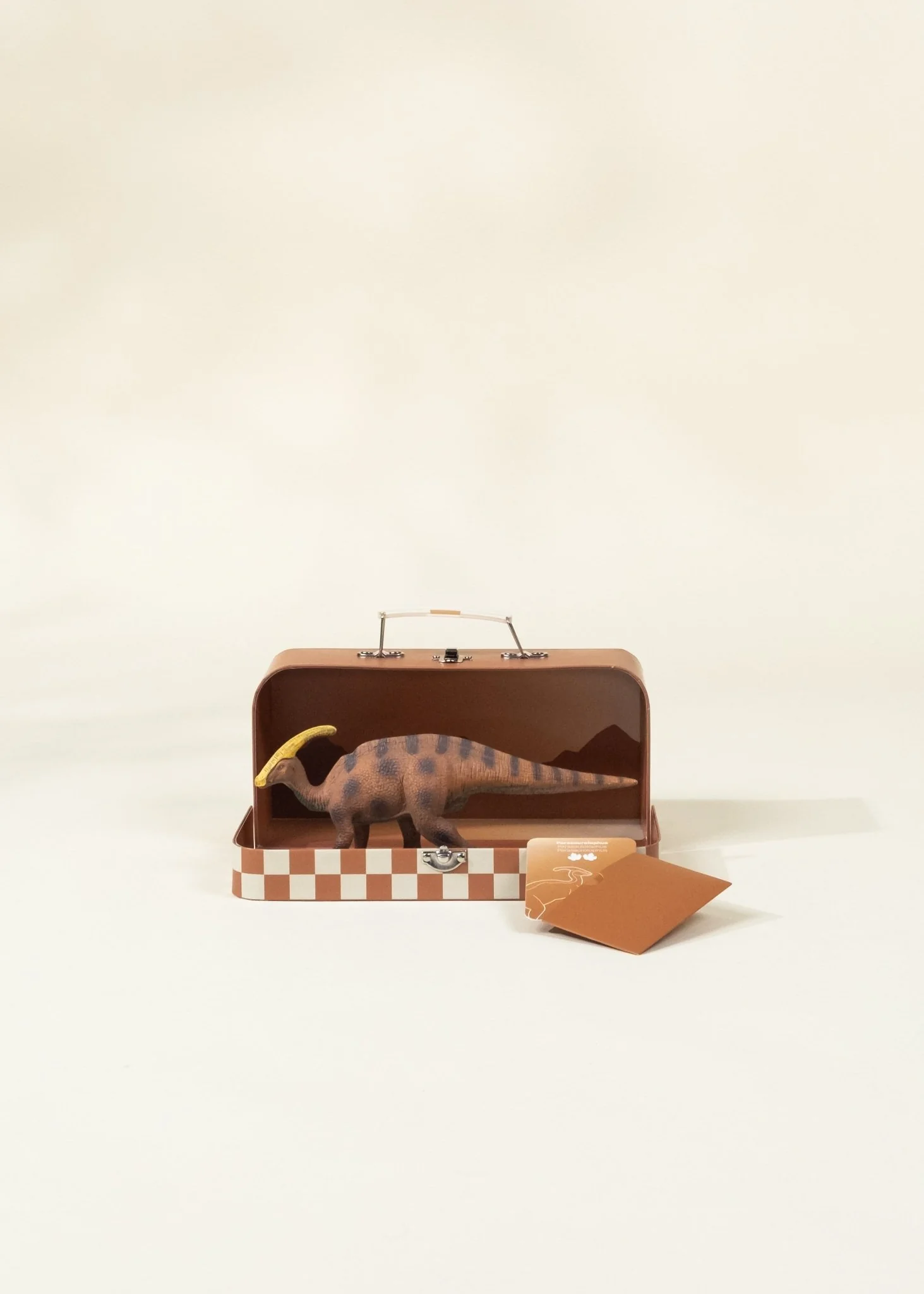 Coco Village Parasaurolophus Dinosaur in a Collectible Box - Image 2