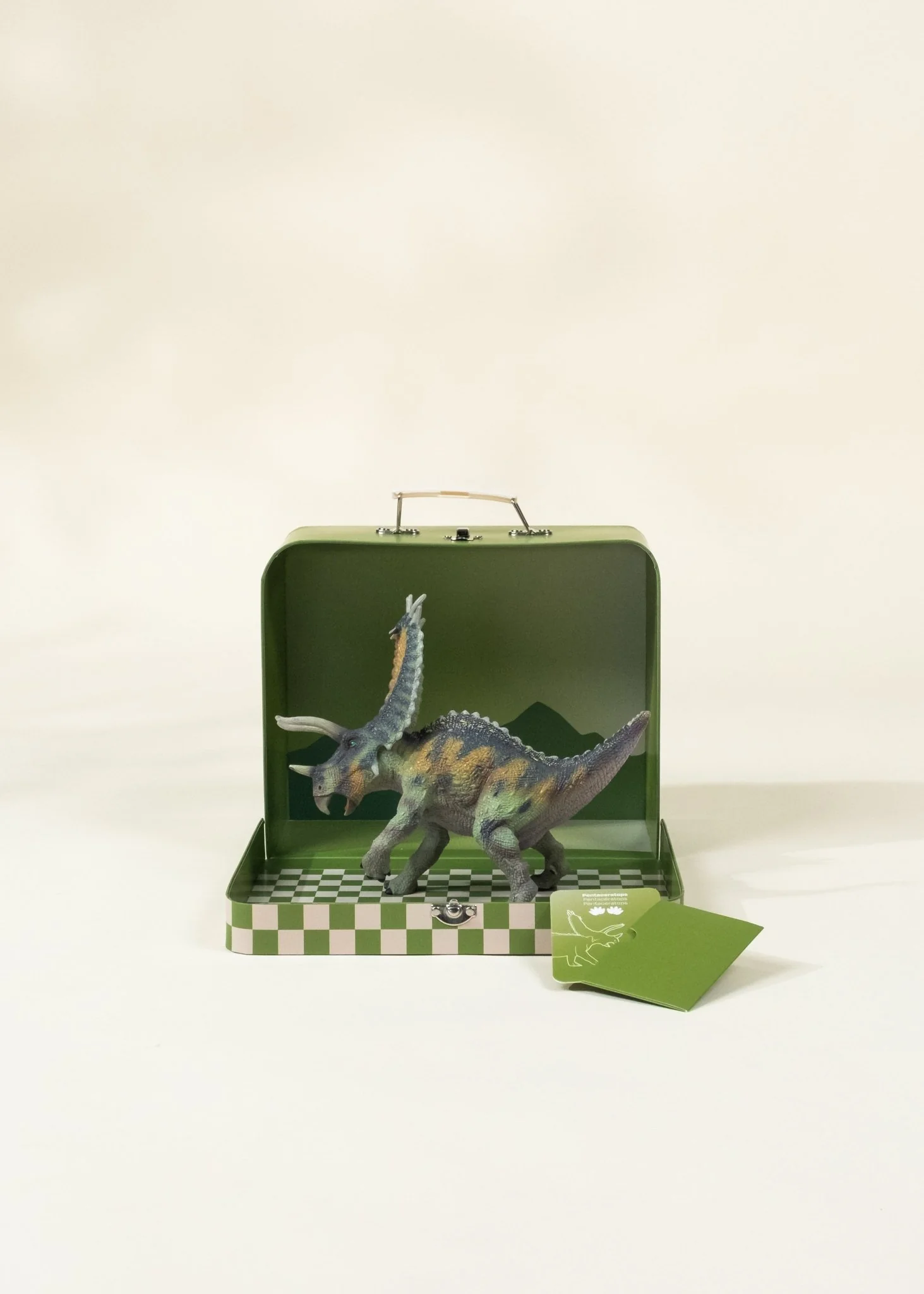 Coco Village Pentaceratops Dinosaur in a Collectible Box - Image 4