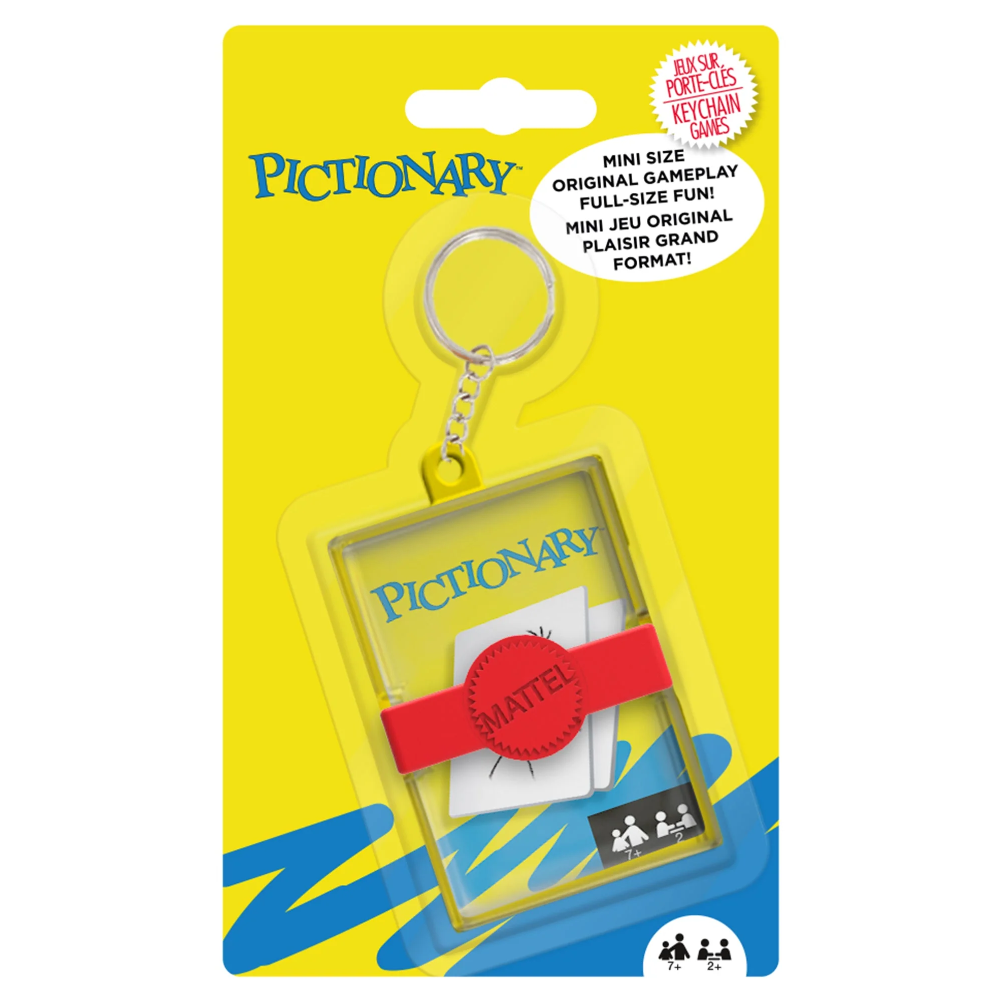 PICTIONARY Keychain Game