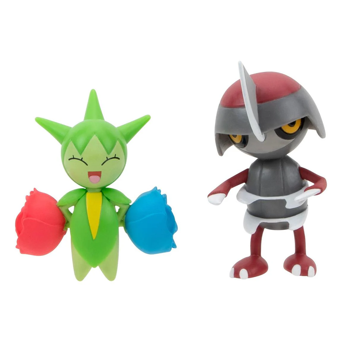Pokemon Battle Figure 2 Pack-Pawniard & Roselia - Image 2