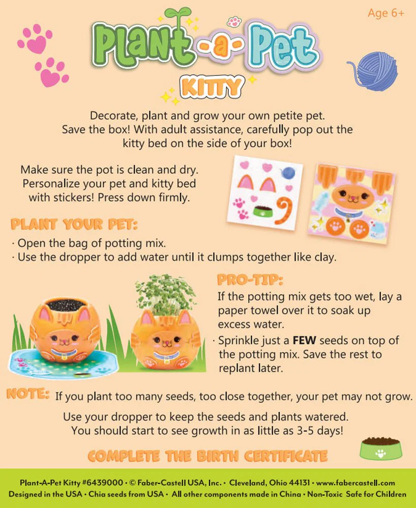 Plant-a-Pet Kitty - Image 4
