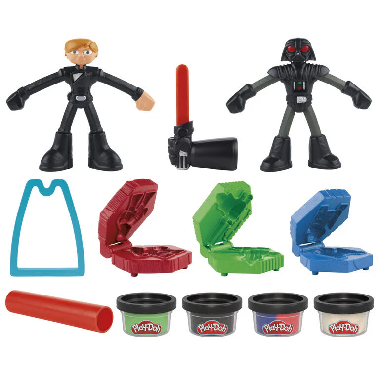 Play-Doh - Star Wars - Squish And Slice Lightsabers - Image 3