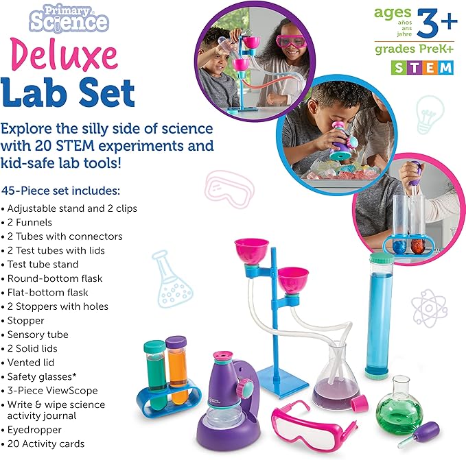 Primary Science® Deluxe Lab Set - Pink - Image 4
