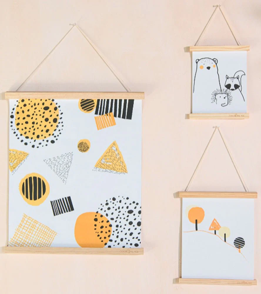 Coco Village  Prints Trio 3 sizes - Tuxedo
