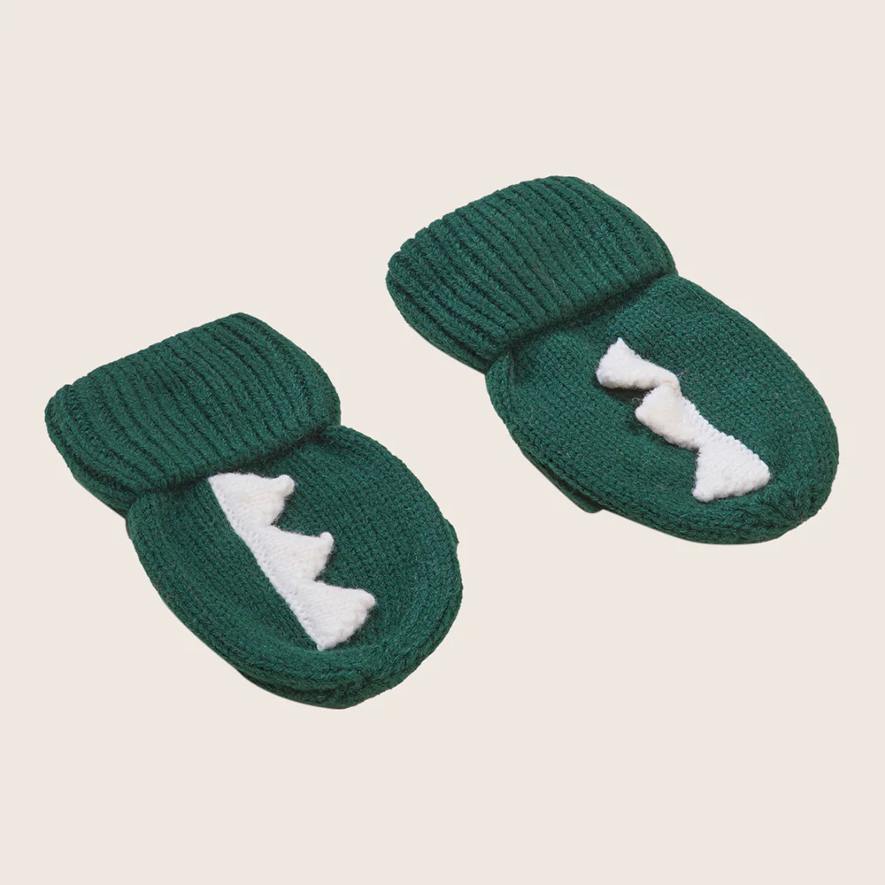 Knit Dino Mitts - Image 4