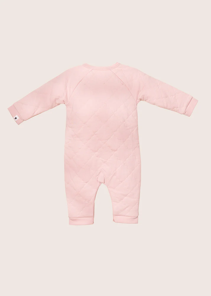 Quilted Wrap Romper - Image 3