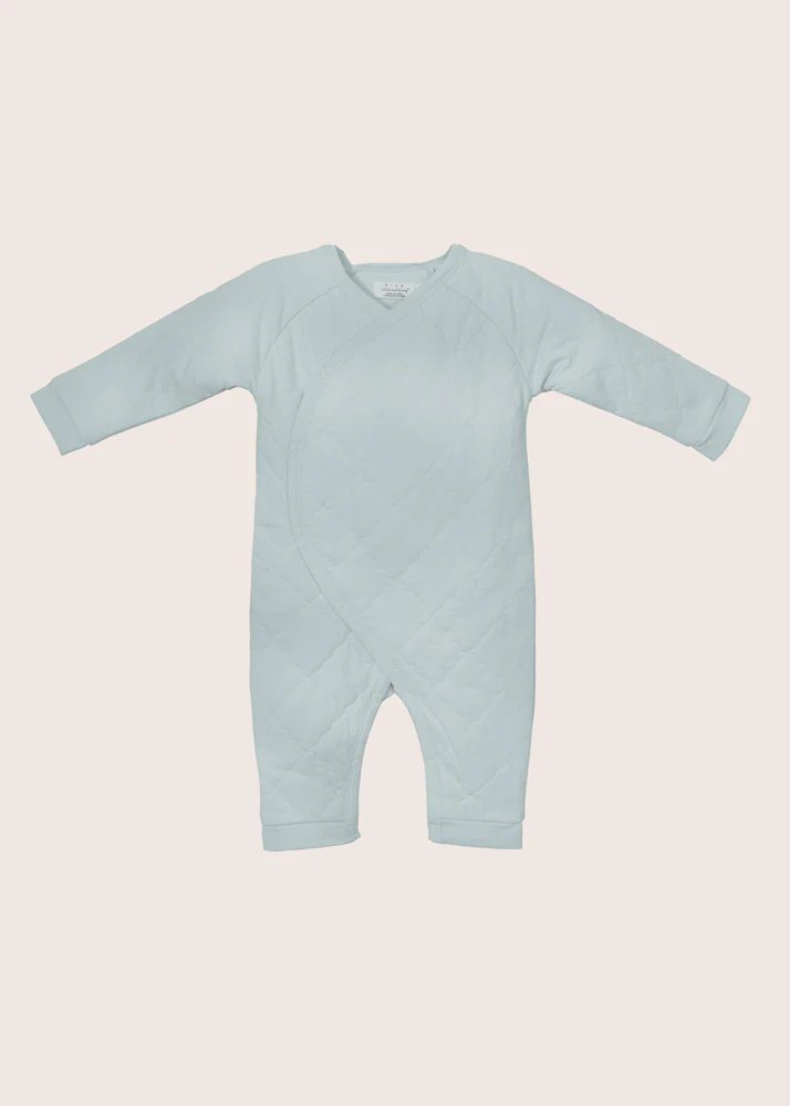 Quilted Wrap Romper - Image 4