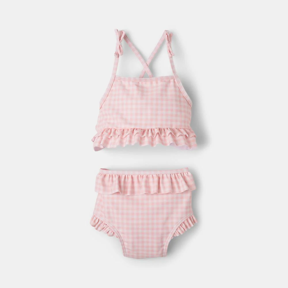 Ruffle Bow 2-pc Bathing Suit