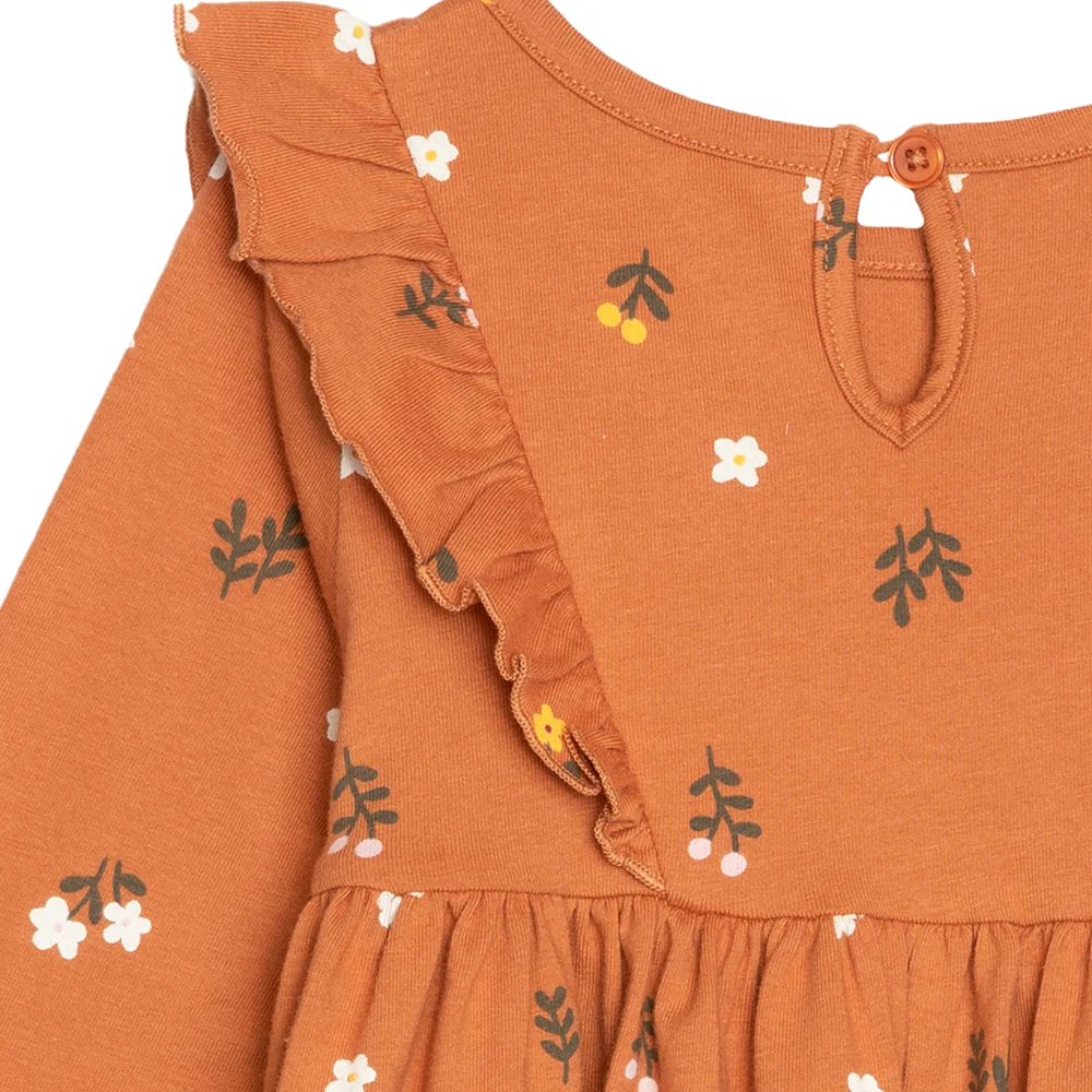 Ruffle Knit Dress BGFDR12 - Image 3