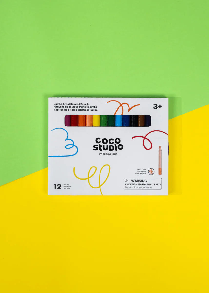 Set of 12 Jumbo Artist Colored Pencils