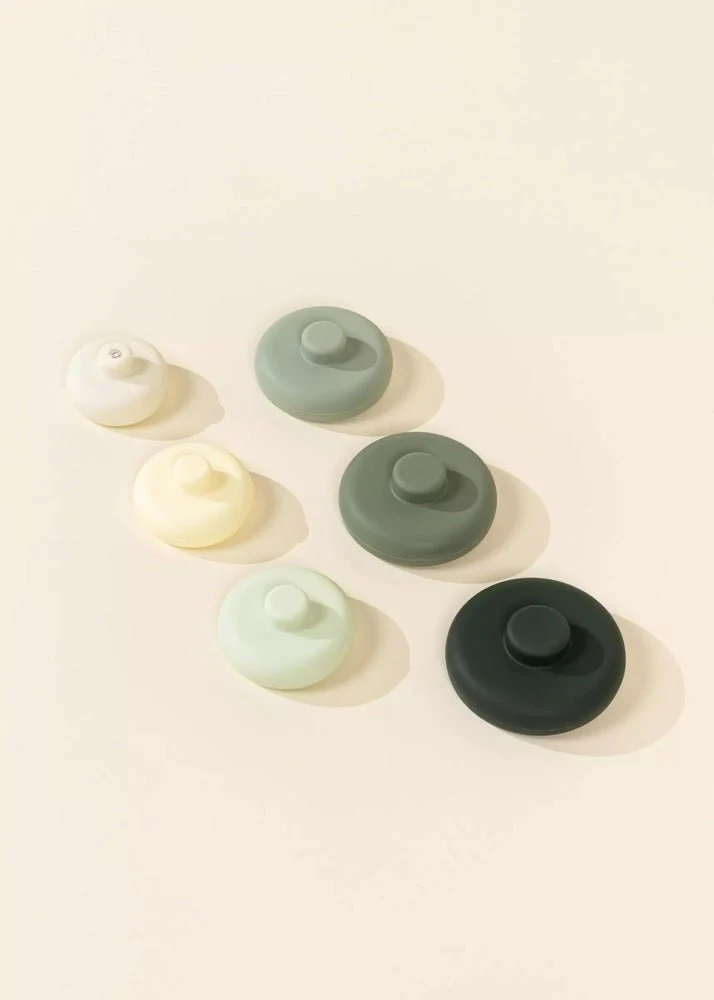 Set of 6 Silicone Stackable Rings - Image 6