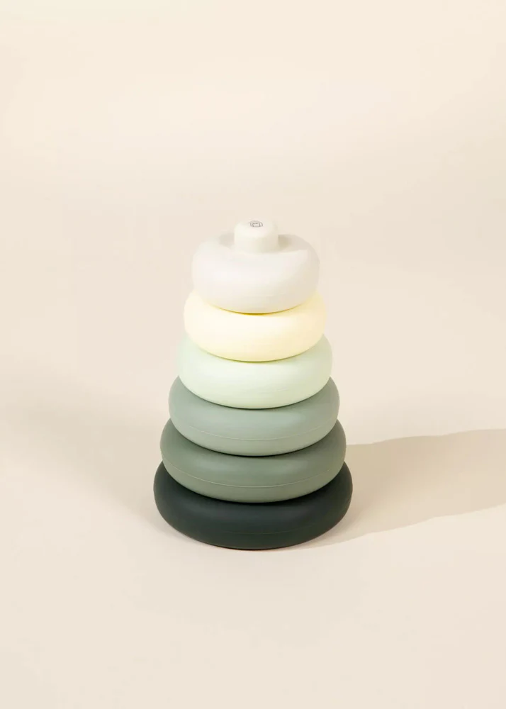 Set of 6 Silicone Stackable Rings - Image 9