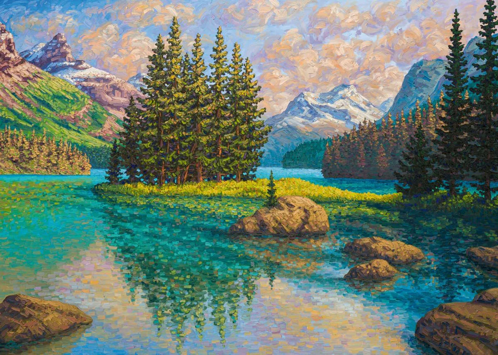Spirit of Maligne 1000 pc Puzzle - Image 4