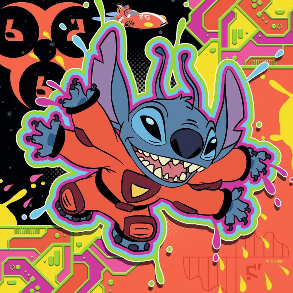 Stitch 3x49 pc Puzzle - Image 18