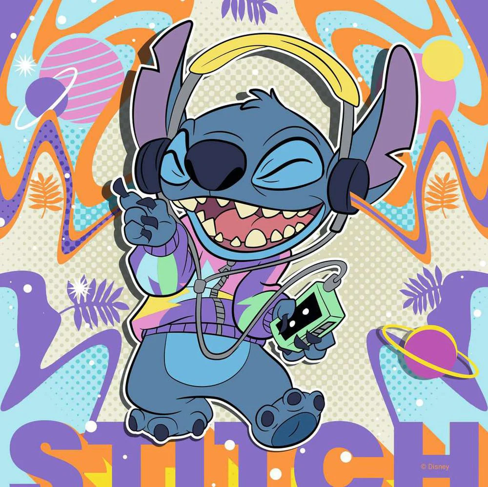 Stitch 3x49 pc Puzzle - Image 19