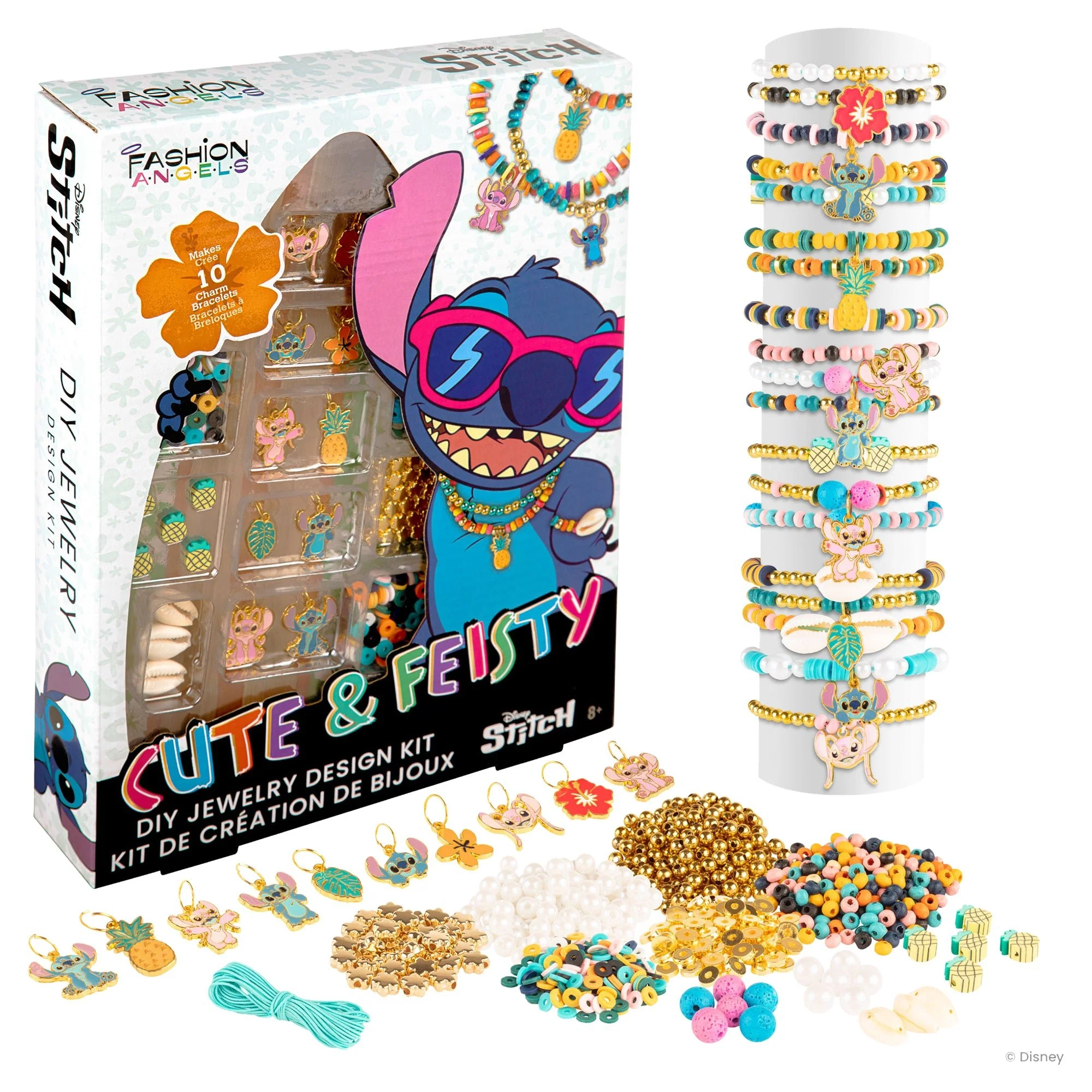 Stitch Cute & Feisty Charm Jewlery Kit - Image 3