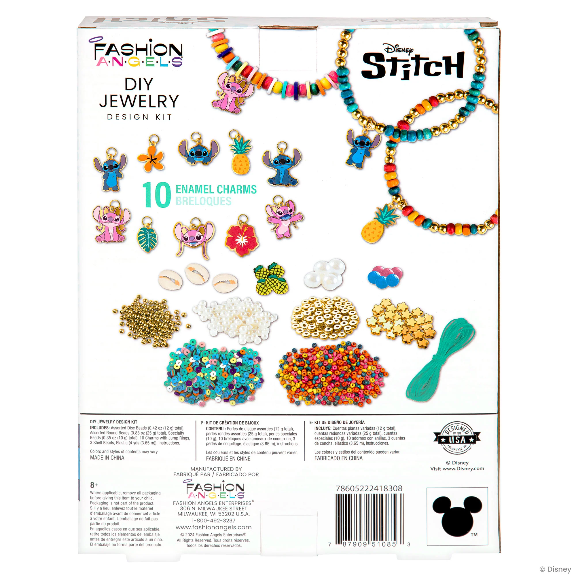 Stitch Cute & Feisty Charm Jewlery Kit - Image 5
