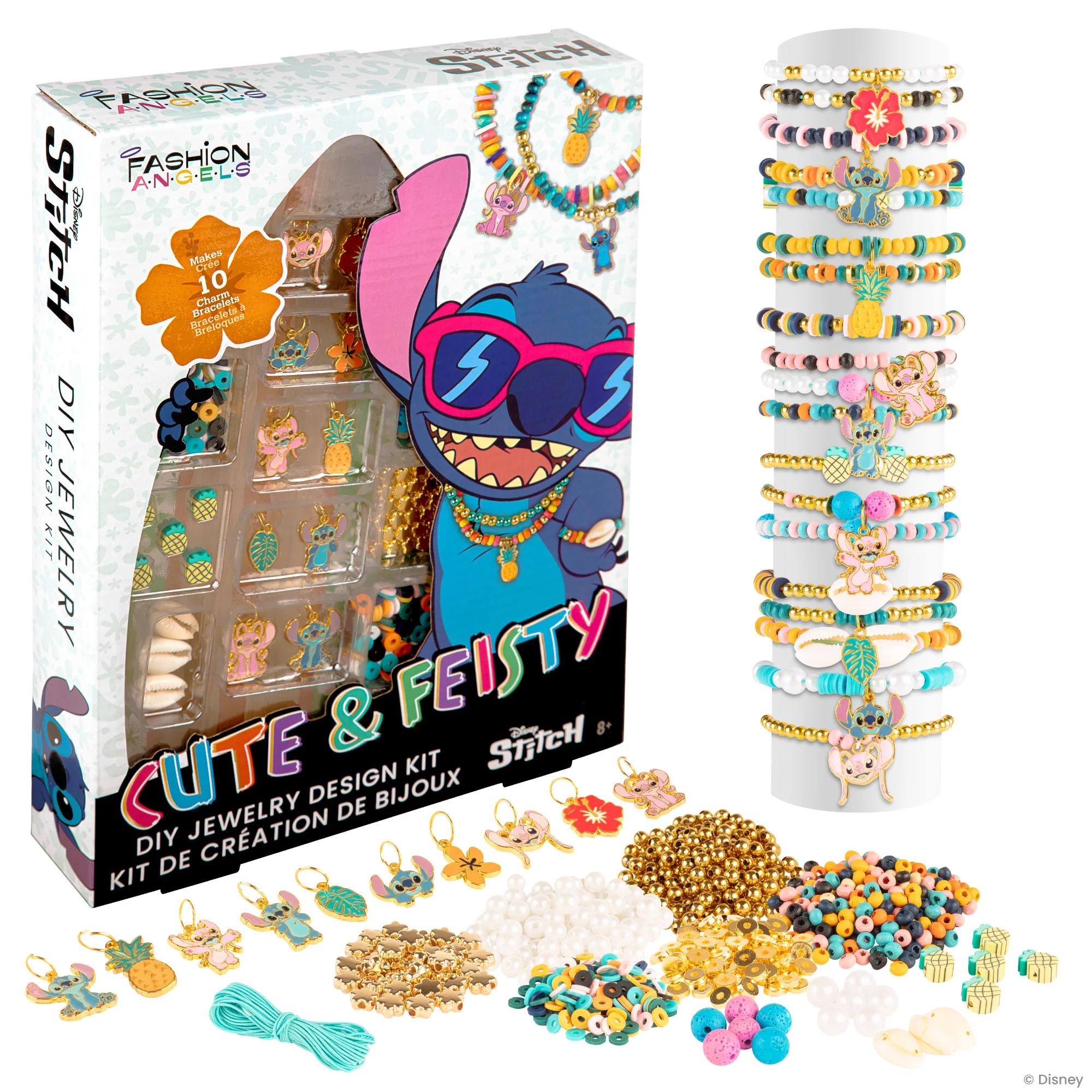 Stitch Cute & Feisty Charm Jewlery Kit - Image 6
