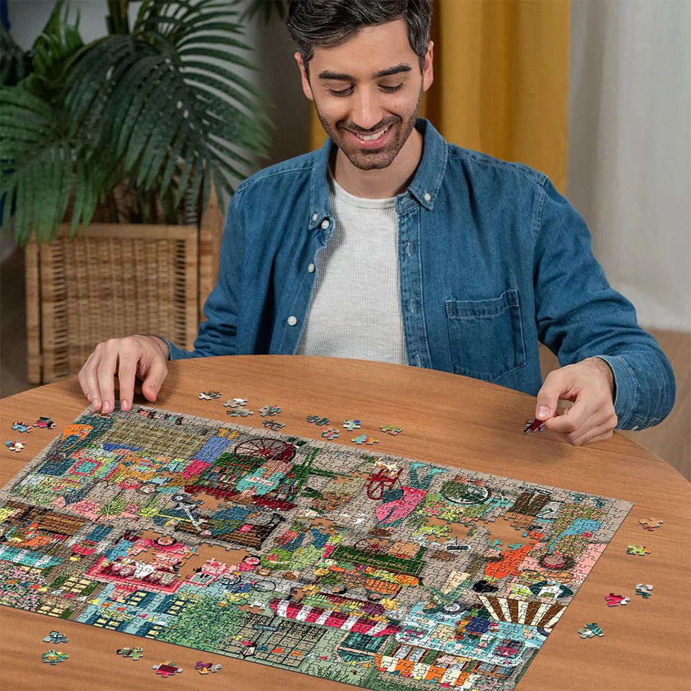 Street Market 1000 Pc Puzzle - Image 4