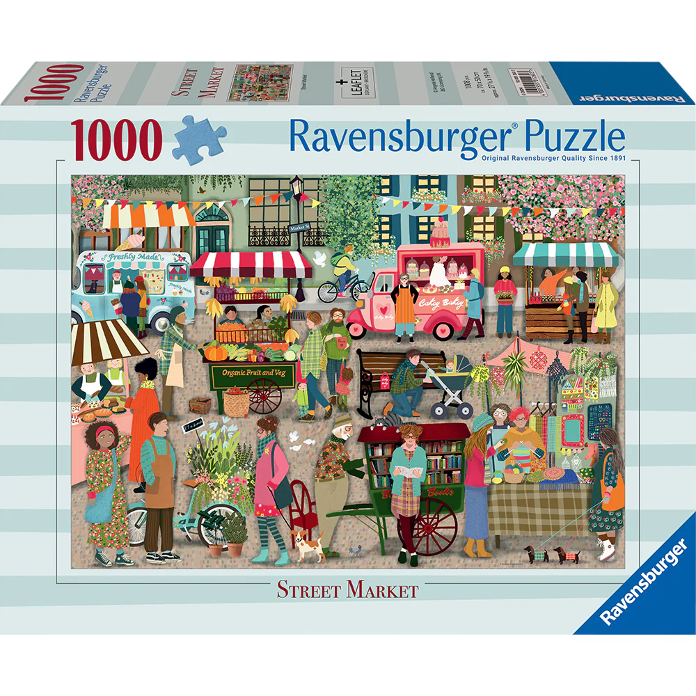 Street Market 1000 Pc Puzzle - Image 5