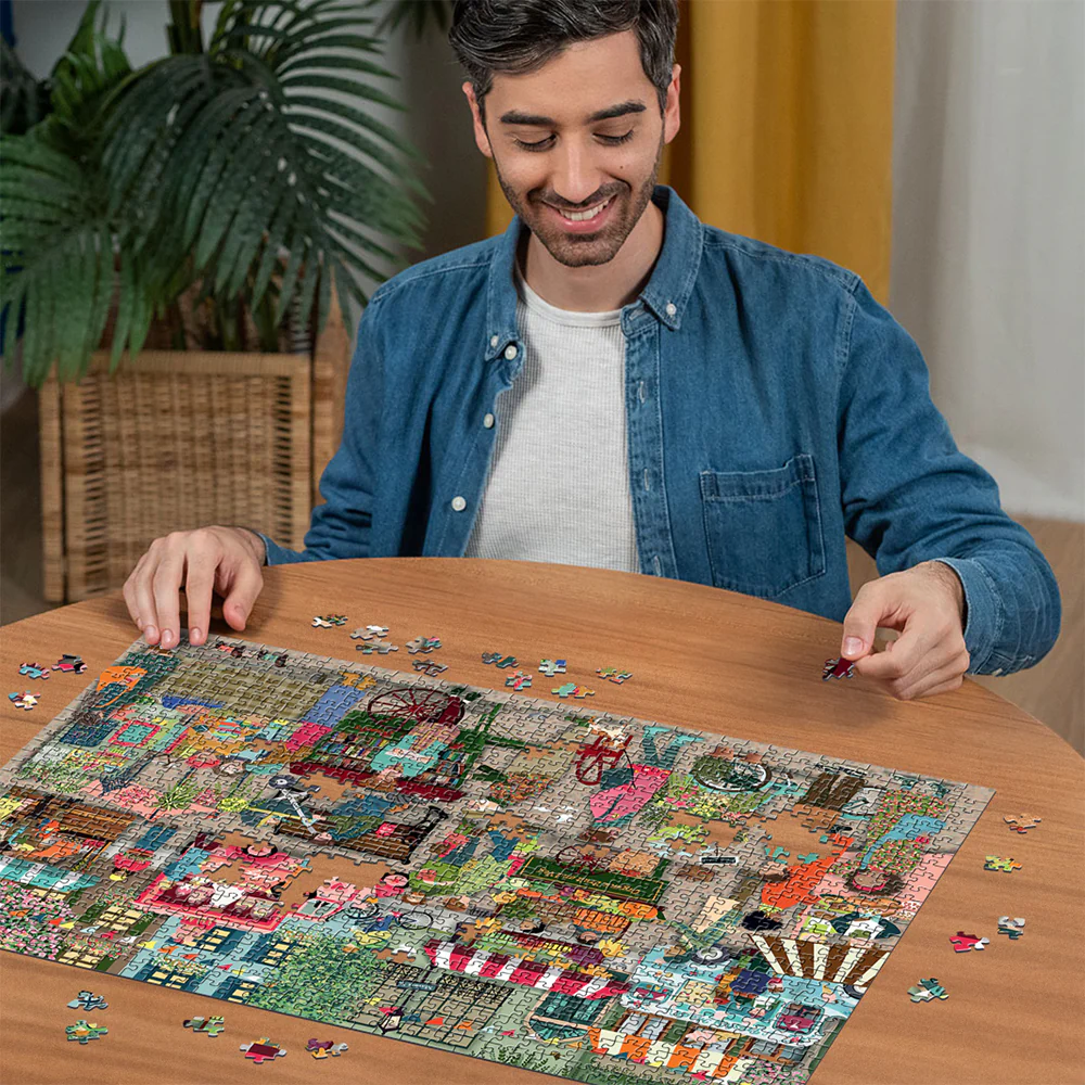 Street Market 1000 Pc Puzzle - Image 8