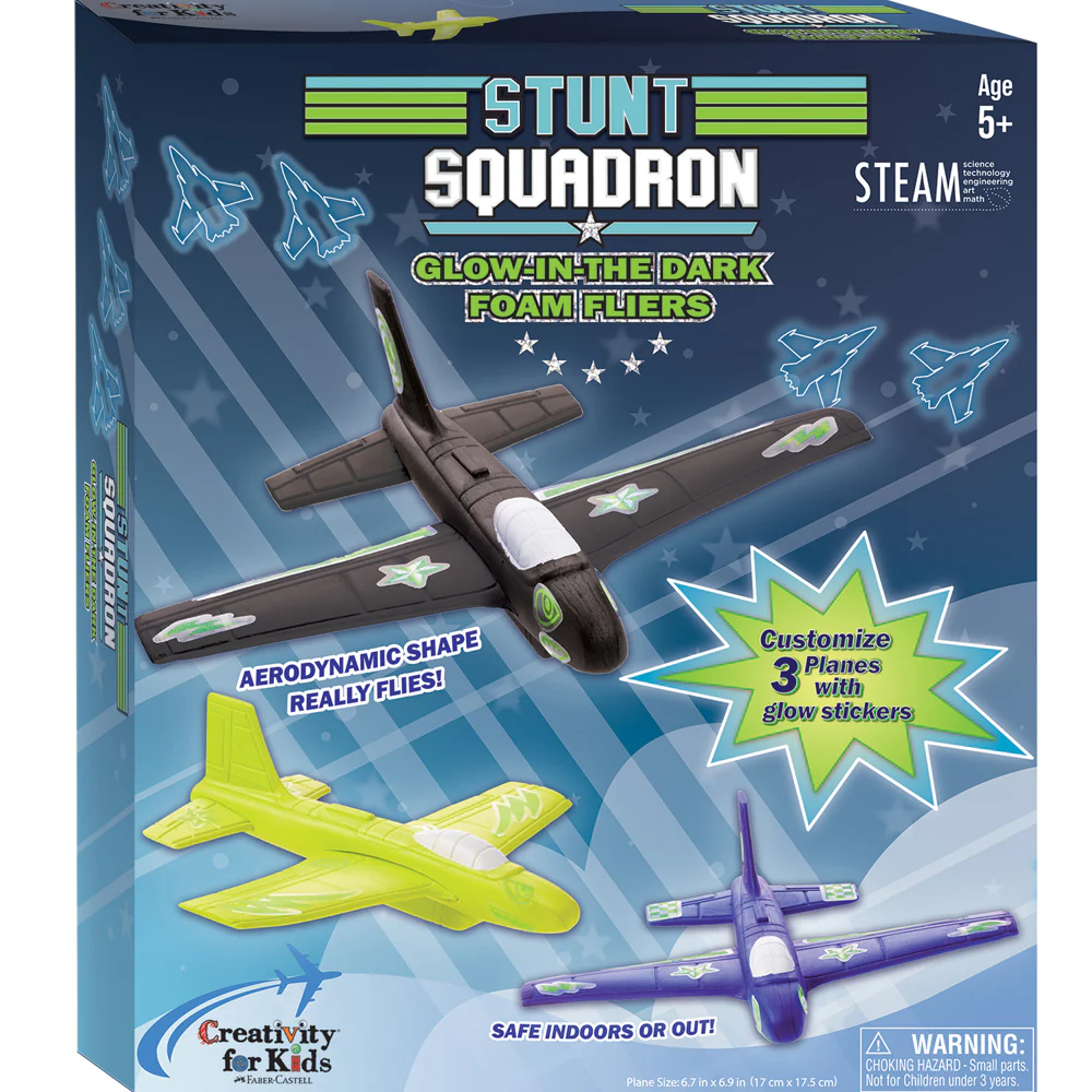 Stunt Squadron™ Glow-in-the-Dark Foam Fliers - Image 10